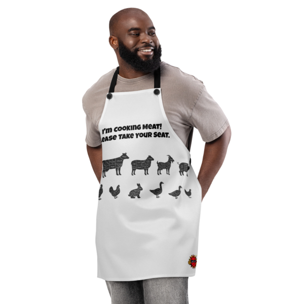 "I'm Cooking Meat" Apron - Image 5