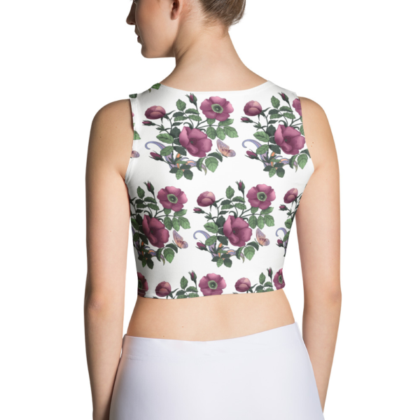 "Poppies" Crop Top - Image 3