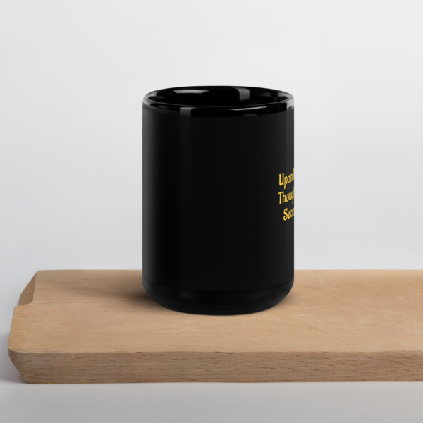 "My Wife" Black Glossy Mug - Image 3