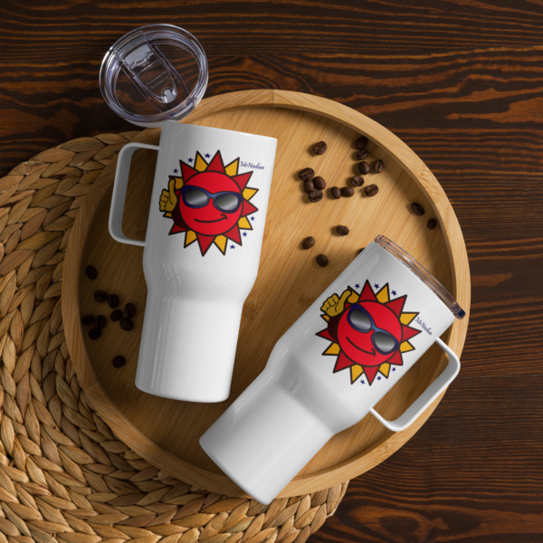 Travel Tumbler With Handle by MrNeedham