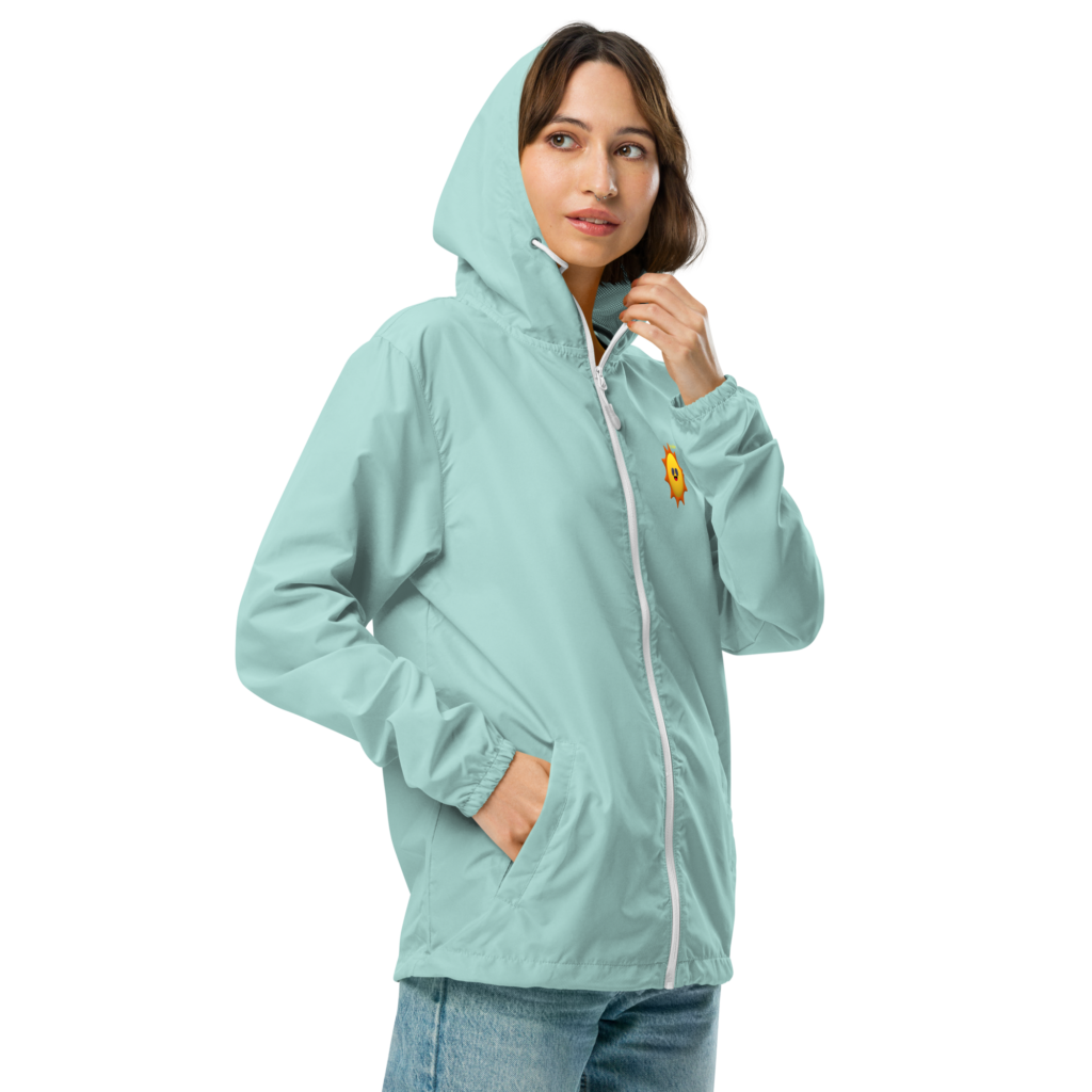 Image linked to product id: 1257, "MrNeedham" Unisex Zip-Up Windbreaker