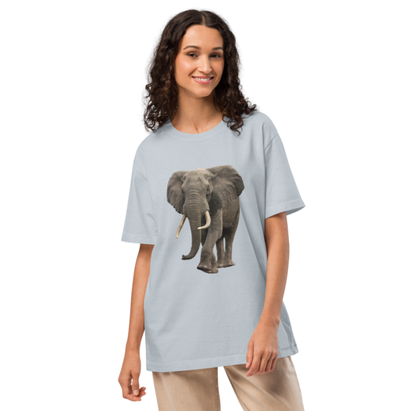"Elephant" Unisex Oversized T-Shirt - Image 3