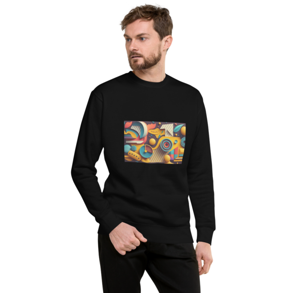 "Modern Shapes" Unisex Premium Sweatshirt