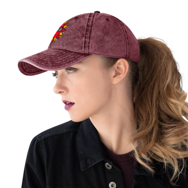 "MrNeedham" Vintage Cotton Twill Cap - Image 3