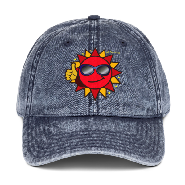 "MrNeedham" Vintage Cotton Twill Cap - Image 2