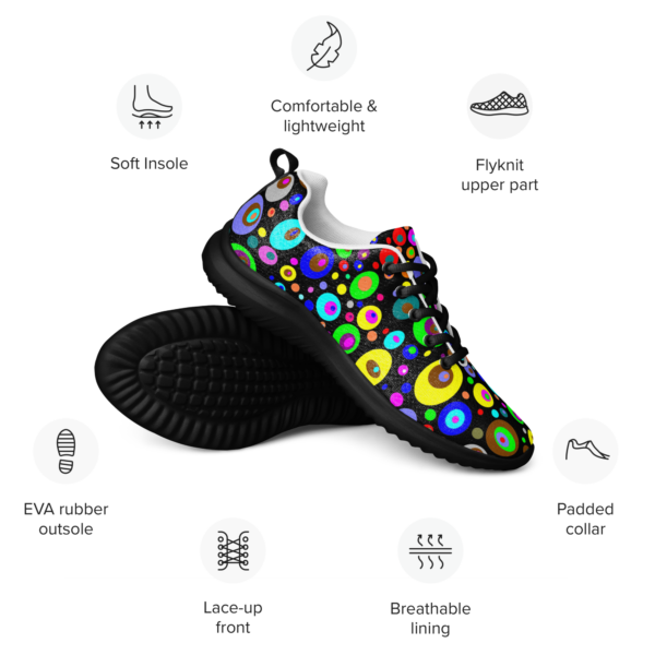 "Polka Dot" Women’s Athletic Shoes - Image 5
