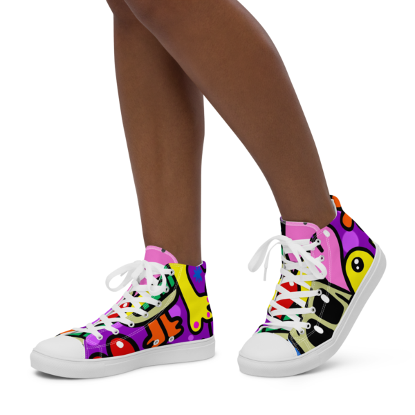 "Wild Things" Fun High Top Sneakers - Image 3