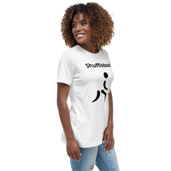 Women's Relaxed Shuffleboard T-Shirt - Image 4