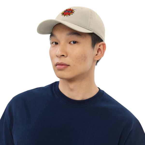 "MrNeedham Logo" Organic Dad Hat - Image 2