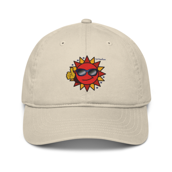 "MrNeedham Logo" Organic Dad Hat - Image 3