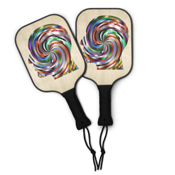 "Think" Pickleball Light-Wood Paddle Set - Image 3